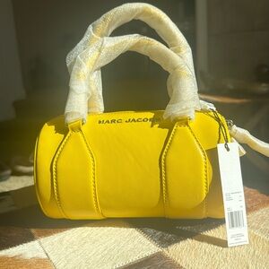 Marc Jacob’s Sun Yellow Barrel Crossbody Bag